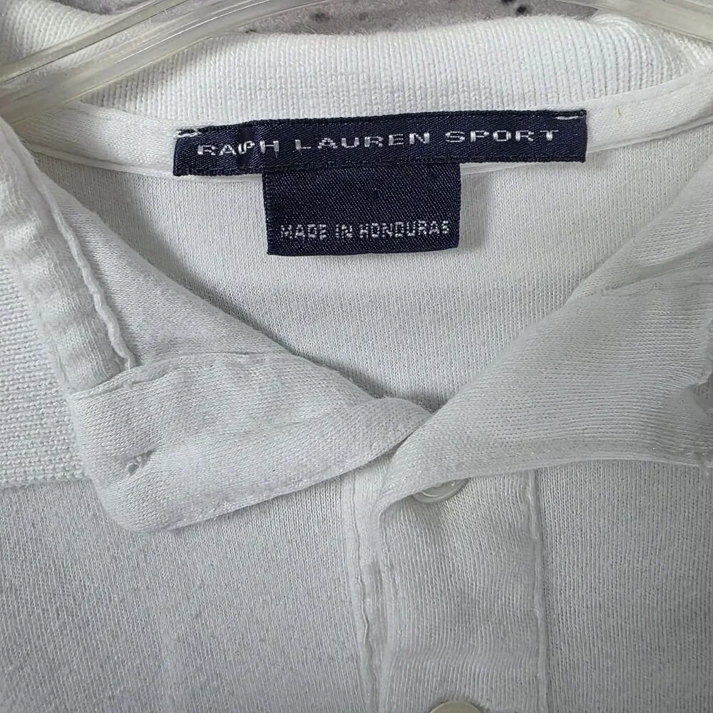 Ralph Lauren Sport Youth Small White SS Shirt
